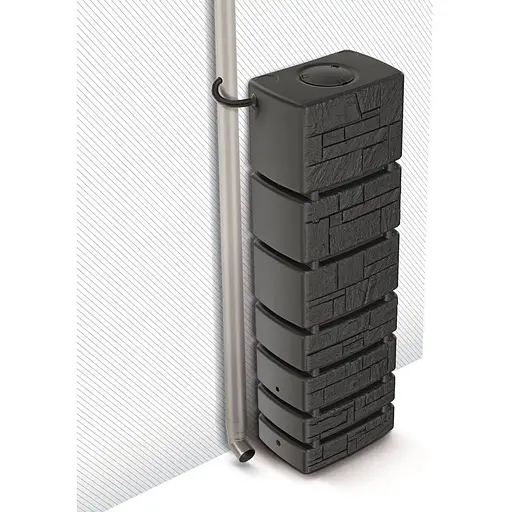 Емкость для сбора дождевой воды Prosperplast Tower Stone 350 л антрацит - фото 5