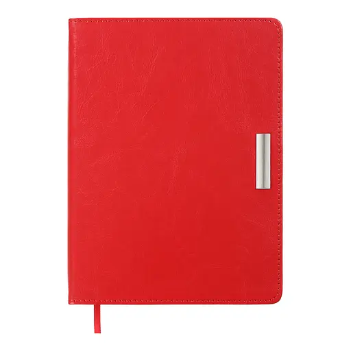 Щоденник датований Buromax Salerno 2026 A5 червоний (BM.2133-05)