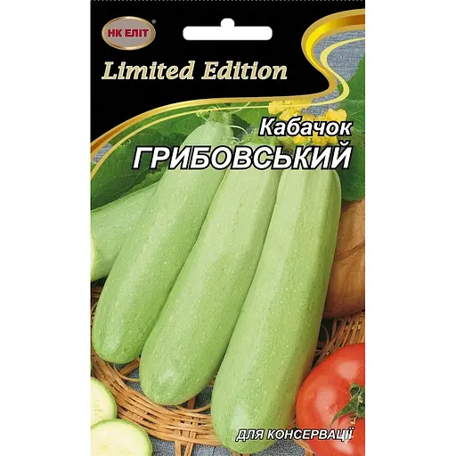 Насіння кабачка НК Еліт Грибовський-37, 20 г (9395)