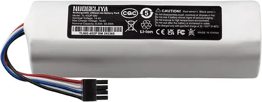 NUOGELIYA для Dreame D9 F9 BOT L10/Pro/Plus Truever Finder Rls3 Робот-пылесос 14,4 В 6500 мАч Сменный литий-ионный аккумулятор - фото 4