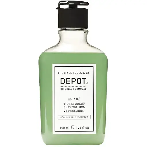 Гель для бритья Depot 406 прозрачный 100 мл