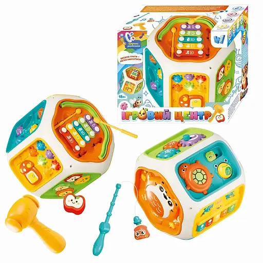 Ігровий центр WToys 65540 «Розвивайка» - все в одному: музика, світло, казки та ловля рибки - фото 2