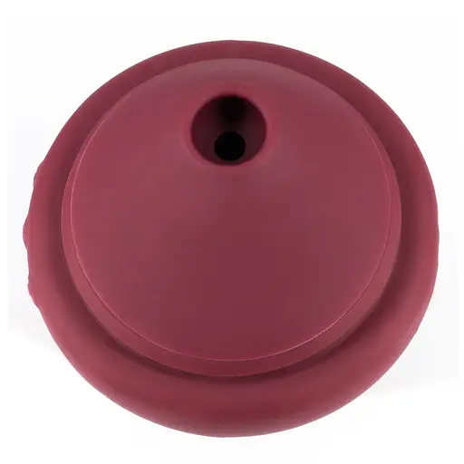 Вакуумний стимулятор клітора з вібрацією Lola Games (бордовий) - фото 6