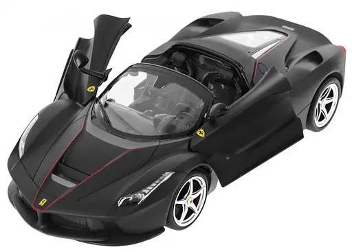 Машинка RASTAR Ferrari LaFerrari Aperta на дистанційному керуванні 1:14 чорний 75800 - фото 3