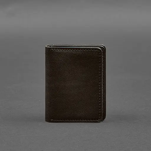 Кожаная обложка для водительского удостоверения, ID и пластиковых карт 2.0 коричневая - фото 9