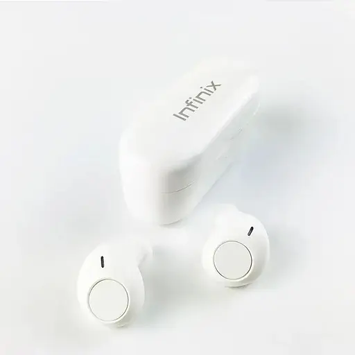 Бездротові навушники Infinix iRocker XE15, TWS, IPX4, BT5.0, 300mAh, 4h, white UA UCRF - фото 8