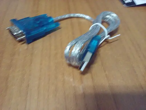 Кабель 2E шнур штекер DB 9pin штекер USB 0.8 м - фото 3