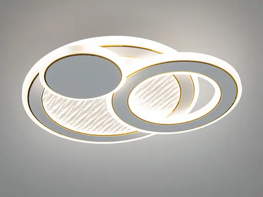 Світлодіодний стельовий світильник Romin сірий 34 Вт CCT - фото 3