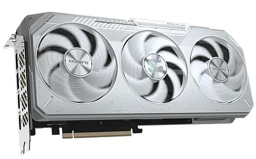 Видеокарта Gigabyte AMD Radeon RX 9070 XT 16GB GAMING OC ICE (GV-R907XGAMINGOCICE-16GD) (GDDR6, 256 bit, PCI-E v5.0 x16) - фото 3