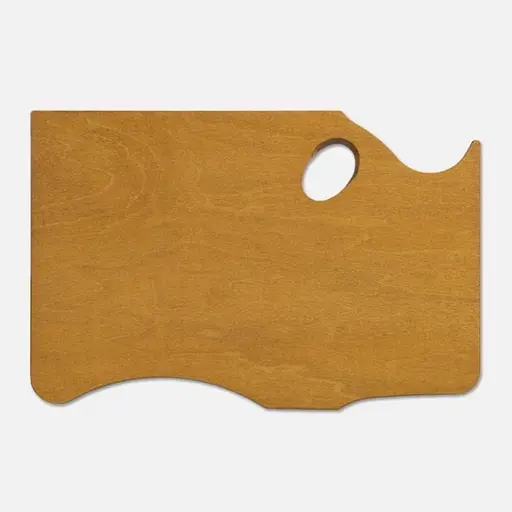 Палитра профессиональная Jardin Arti, прямоугольная для левшей (40х28)