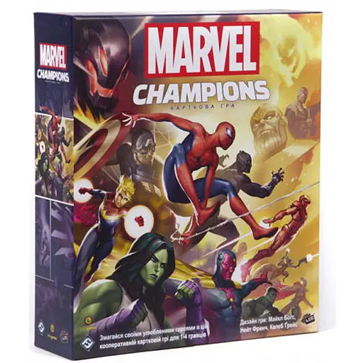 Настольная игра Kilogames Чемпионы Марвел: Карточная Игра (Marvel Champions: The Card Game) (укр.) (KG2000) - фото 1