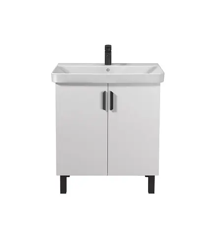 Тумба Мойдодир Idea 70-U умивальник River 70 Білий універсальна Білий - фото 5