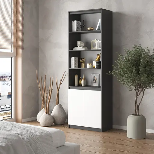 Шкаф для книг Vays пенал с полками R-29 - фото 6