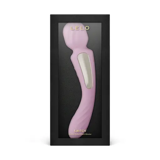 Двосторонній масажер Lelo Switch Lilac 21.7 см (рожевий) - фото 11