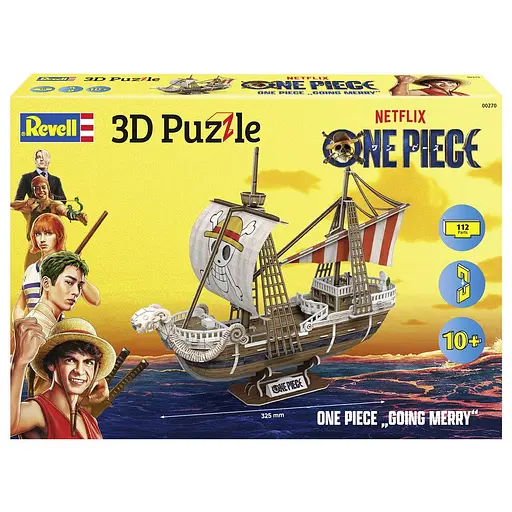 3D-Пазл Ван Піс "Гоуінг Меррі" (One Piece "Going Merry") 00270 - фото 7