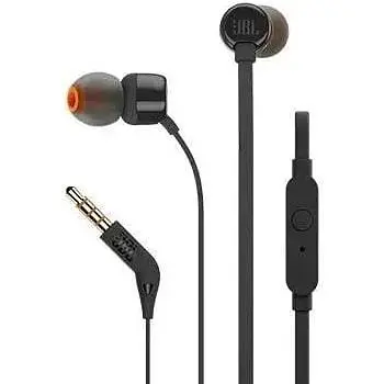 Вакуумные наушники JBL Tune 290 (T290) гарнитура проводная с микрофоном черная - фото 2