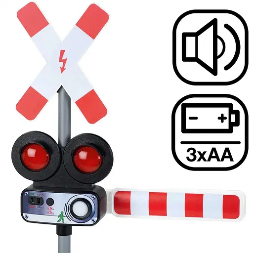 Игрушечный железнодорожный переезд Klein, электронный (2961) - фото 7