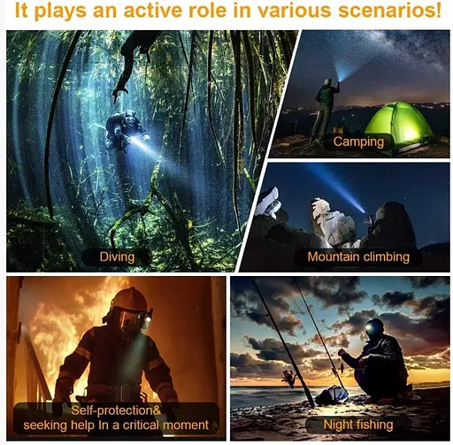 Подводный фонарь Police 8799 5xL2 - фото 8