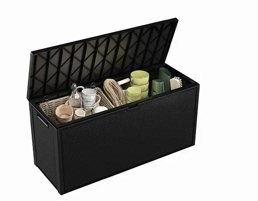 Ящик для зберігання Keter Emily Box сірий 270 л - фото 4