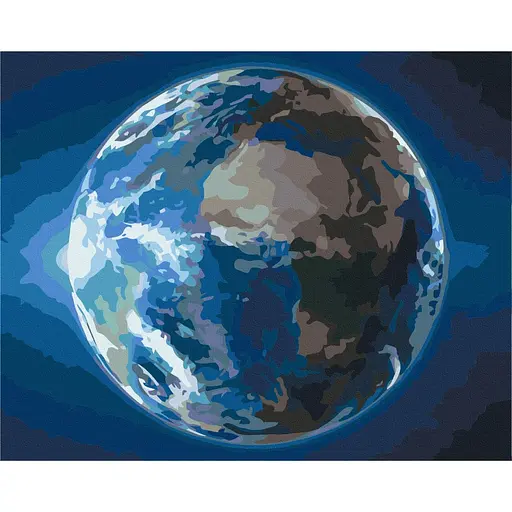 Картина по номерам Планета жизни Brushme 40x50 см разноцветная 000277532