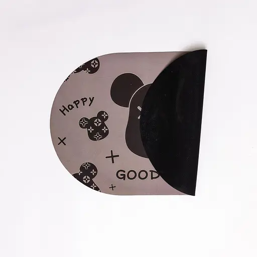 Диатомитовый овальный коврик для дома Good Luck 38×58 (см) Влагопоглощающий коврик для кухни ванны и туалета - фото 3