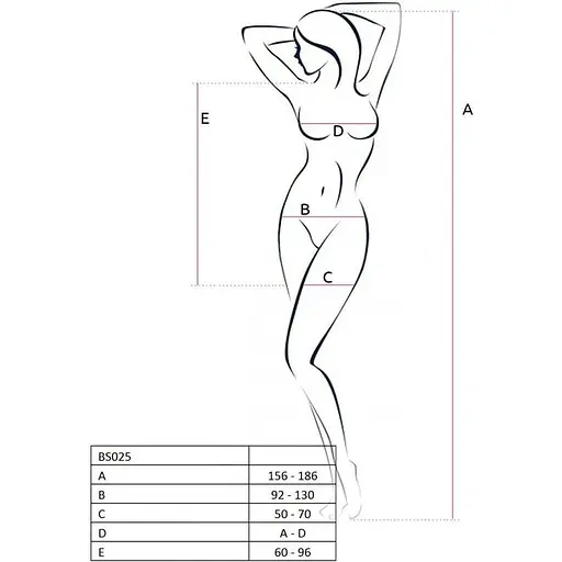 Бодістокінг Passion BS025 white, сукня-сітка, спущене плече, довгий рукав, S/M/L - фото 3