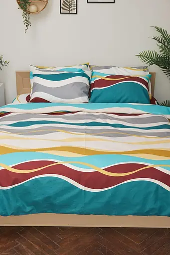 Підковдра Moon&Star Мікросатин Premium Tangerine Полуторна 143x210 см - фото 2