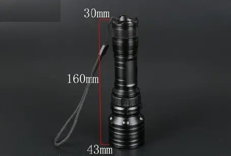 Подводный водонепроницаемый противоударный фонарь Police 8791 Т6 для дайвинга - фото 5