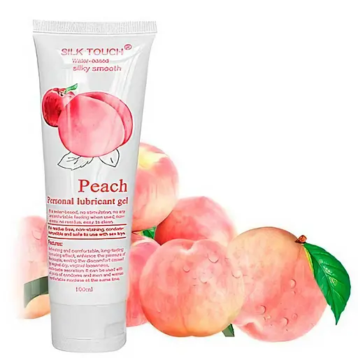 Інтимний гель-лубрикант зволожуючий Silk Touch з ароматом персика 100 мл - фото 2