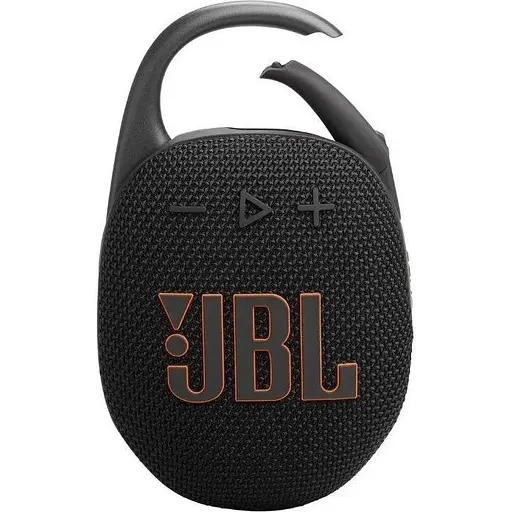 Портативна акустика JBL Clip 5 Black (JBLCLIP5BLK) (6980784) - фото 1