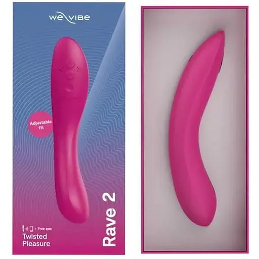 Вібратор We-Vibe Rave 2 Twisted Pleasure Pink - фото 7