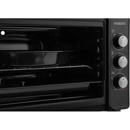 Електропіч Ardesto 1700 Вт, 48 л, хром.тени, таймер, підсвічув., вертел, чорний - фото 8