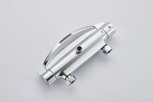 Душова система зовнішнього монтажу з термостатом Nett STH-32, Хром - фото 6