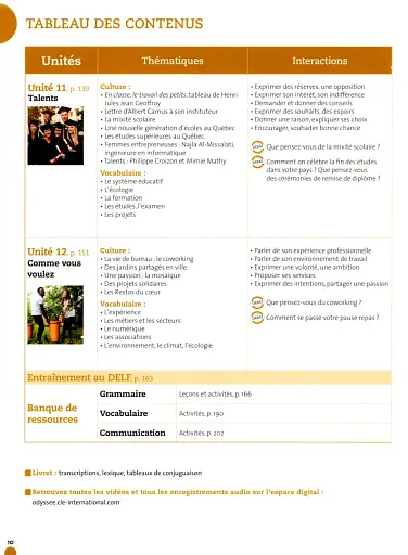 Odyssée. Niveau A2. Livre de l'élève + Audio en ligne - фото 8