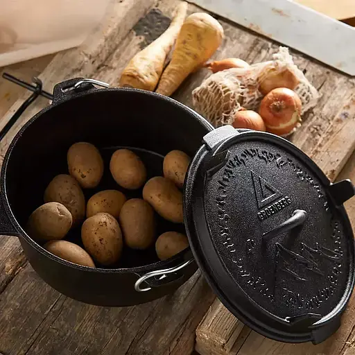 Котел с крышкой Groenberg Askja Pot Black 25 см 4 л (DAS303243) - фото 11