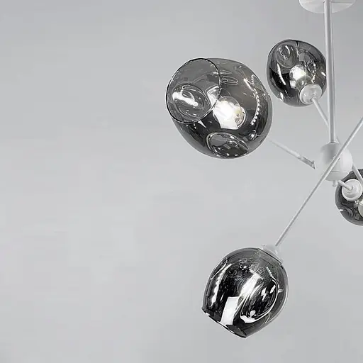 Стельова люстра в сучасному стилі на 8 плафонів Line.F K 166/8 - фото 3