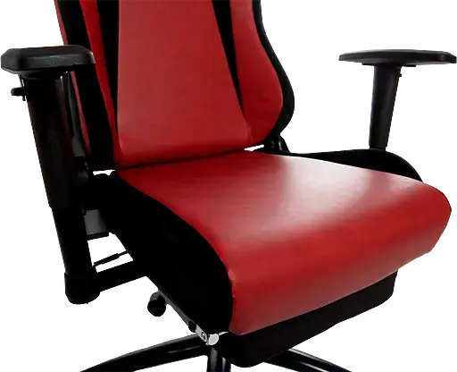 Геймерское кресло GT Racer черное с красным (X-5107 Black/Coral) - фото 11