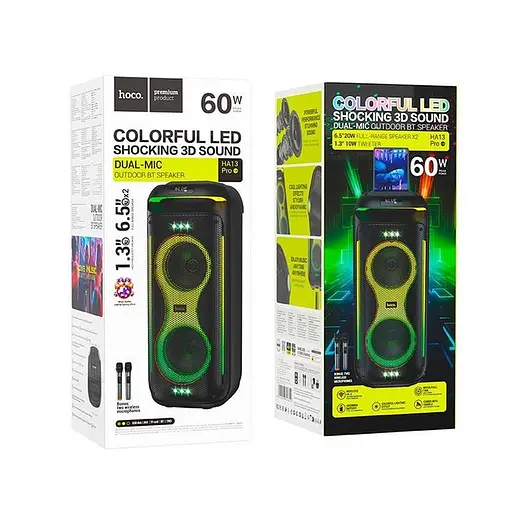 Акустика беспроводная – караоке система Hoco ha13 pro - фото 3