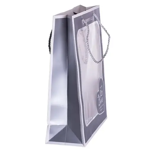 Подарочный пакет Yiwu HP-10359-18 Love 26х10х32 см 12 шт. - фото 7