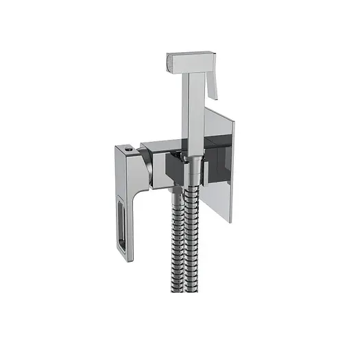 Гігієнічний душ прихованого монтажу Koer KB-23009-01 KR3510, Хром - фото 1