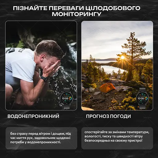 Смарт годинник Smart Watch HAYLOU Solar Plus RT3 LS16 з підтримкою української мови та всіх повідомлень - фото 4
