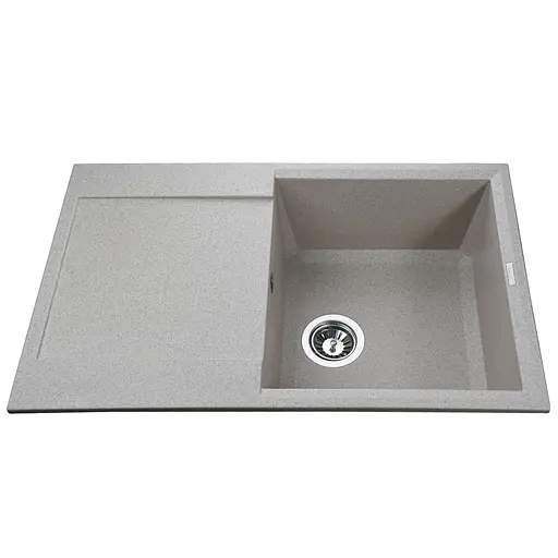 Кухонна мийка гранітна Globus Lux Komo піщаний 790x500мм-А0004, Sand - фото 1