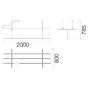 Системы SM 8878 Rectangle A Black 100W - фото 2