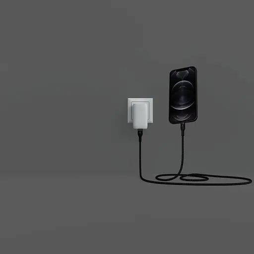 Belkin Кабель USB-С - Lightning, BRAIDED SILICONE, 1m, black - фото 3