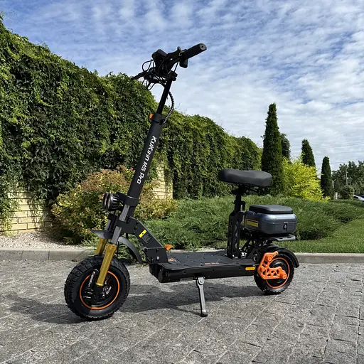 Электросамокат KUGOO Kirin M5 Pro 1200W 23Ah с сиденьем ( с усиленным АКБ) - фото 4