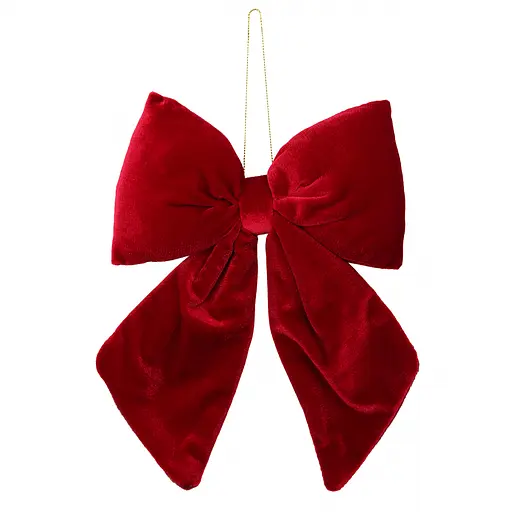 Украшение декоративное Yes! Fun Бант 32x25 см бордо (975084)