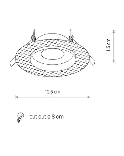 Точковий світильник Nowodvorski 8371 Echo - фото 4