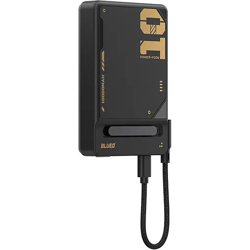 Зовнішній акумулятор Blueo MF Stand Magnetic Wireless Power Bank 10000mAh 20W Black [142416]