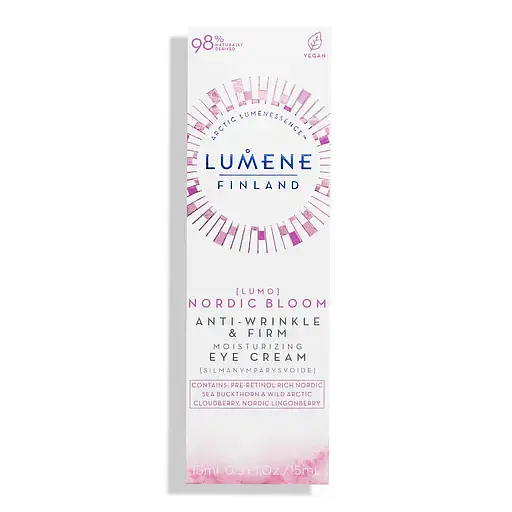 Крем проти зморшок для шкіри навколо очей Lumene Lumo, 15 мл (8000019512093) - фото 3
