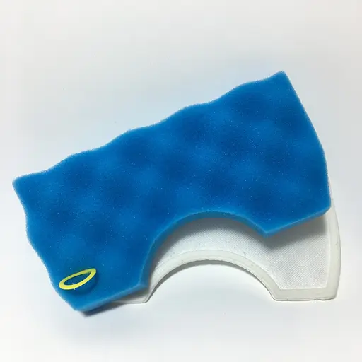 Фільтр у корпусі (пластикова рамка + поролоновий фільтр) для пилососу Samsung DJ97-01041C Оригінал - фото 7